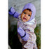 Mikk-Line Viscose Balaclava Headwear Lavender Aura